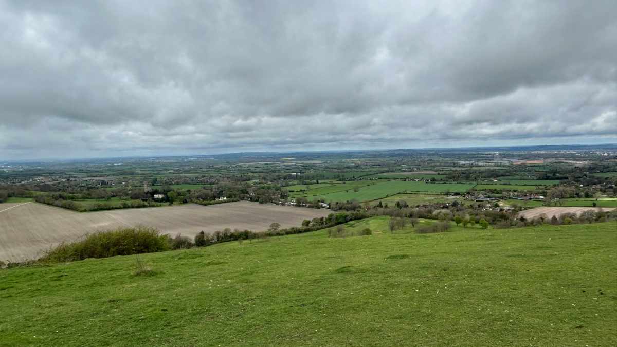 Ridgeway day 6 - Whiteleaf Hill, near Princess Risborough to Hill Farm camp site - 10 miles