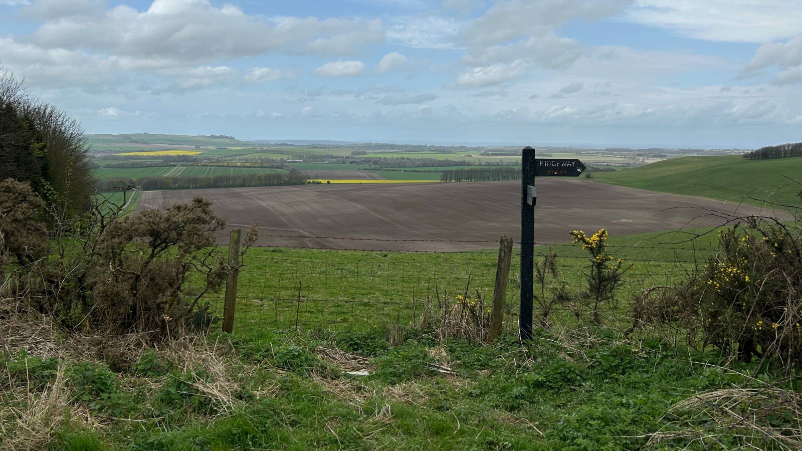 Ridgeway day 1 - Overton Hill to Liddington - 15.5 miles