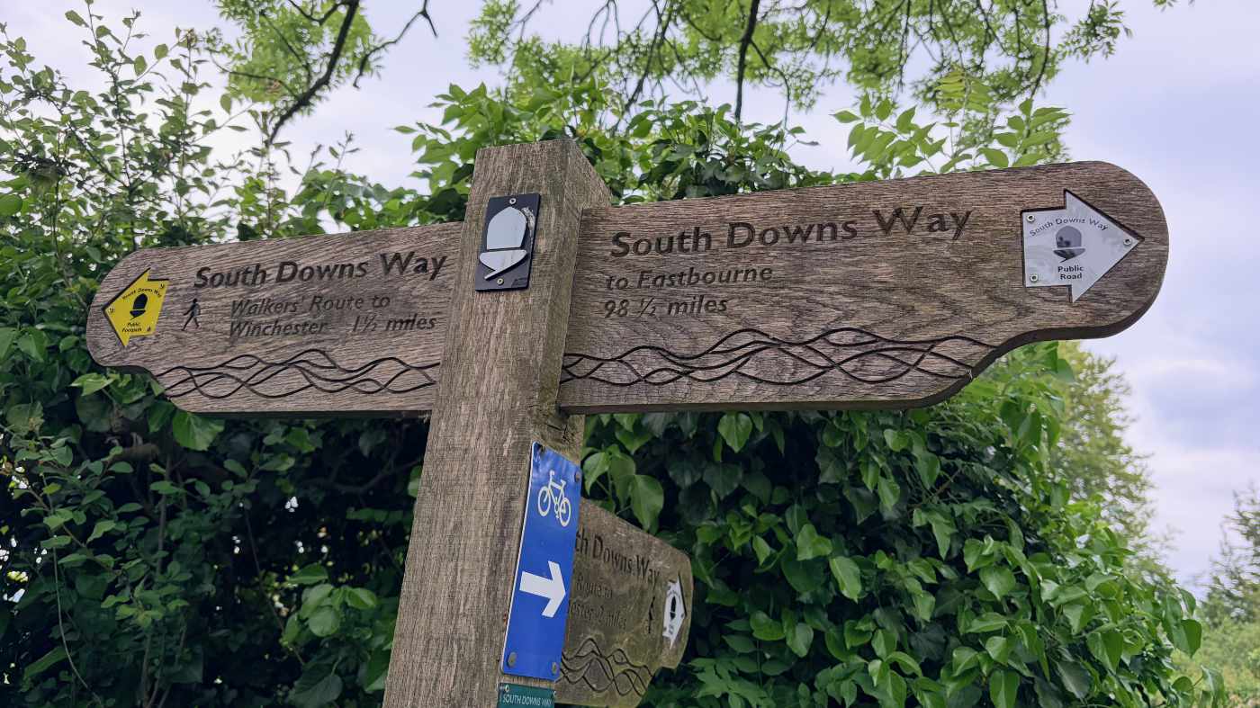 Walking (half of) the South Downs Way